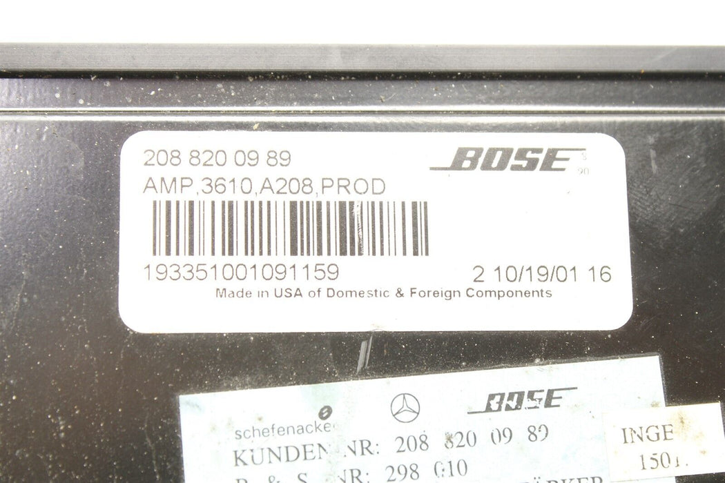 2002 Mercedes CLK55 AMG Amplifier Amp Bose Audio 2088200989 98-02
