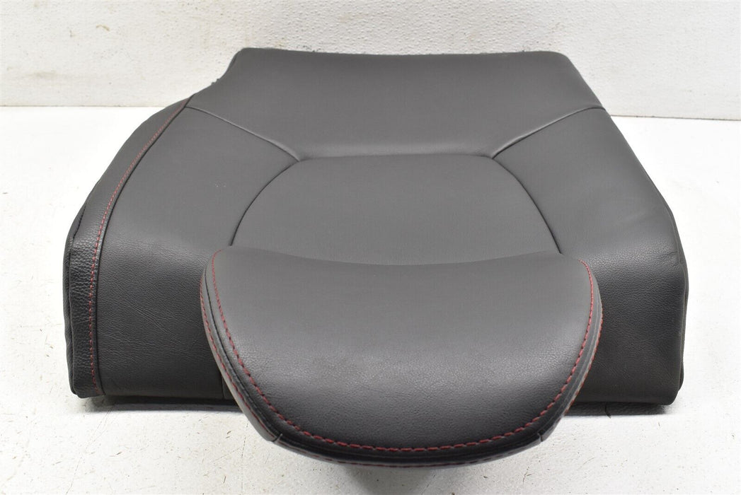 2008-2014 Subaru WRX STI Sedan Rear Seat Cushion Pad Upper left LH Leather 08-14