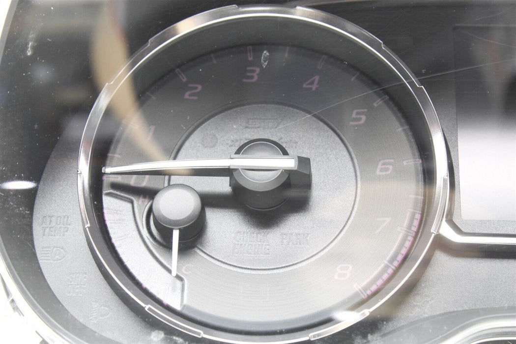 2016 Subaru WRX STI Instrument Cluster Gauges Speedometer 8500VA540