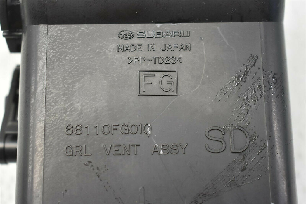 2008-2014 Subaru Impreza WRX STI Dash AC Heater Vent Left Driver 66110FG010 OEM