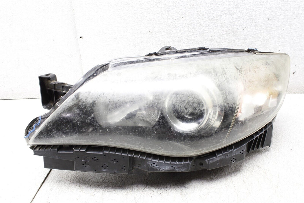 2011 Subaru WRX STI Headlight Left Driver Side DAMAGED 08-14