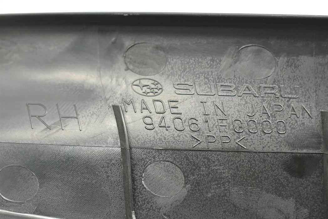 2008-2014 Subaru Impreza WRX STI Rear Right Door Sill Trim 94061FG000 OEM 08-14