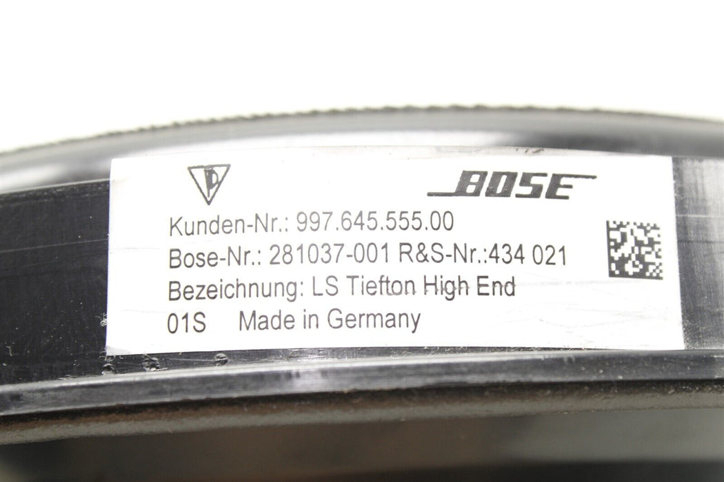 2006 Porsche Boxster S Door Speaker Bose Audio 99764555500 06-12