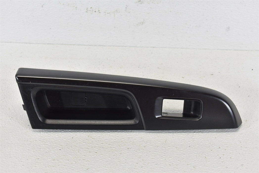 2015-2019 Subaru WRX Window Switch Trim Rear Right Passenger RH OEM 15-19