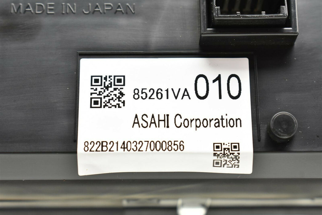 2015 Subaru WRX STI Dash Multi Display Screen Unit 85261VA010 OEM 15