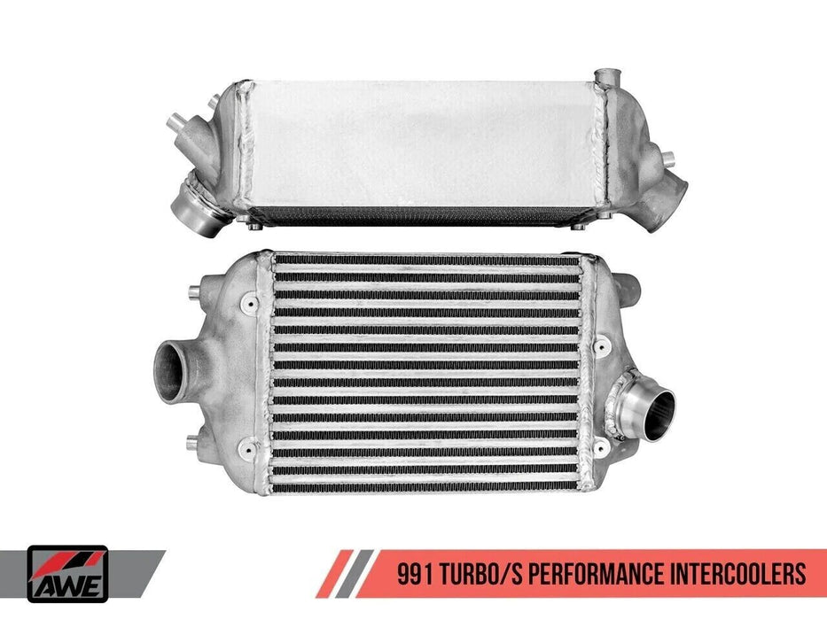 AWE Tuning Performance Intercooler Kit for Porsche 991 (991.2) Turbo/Turbo S