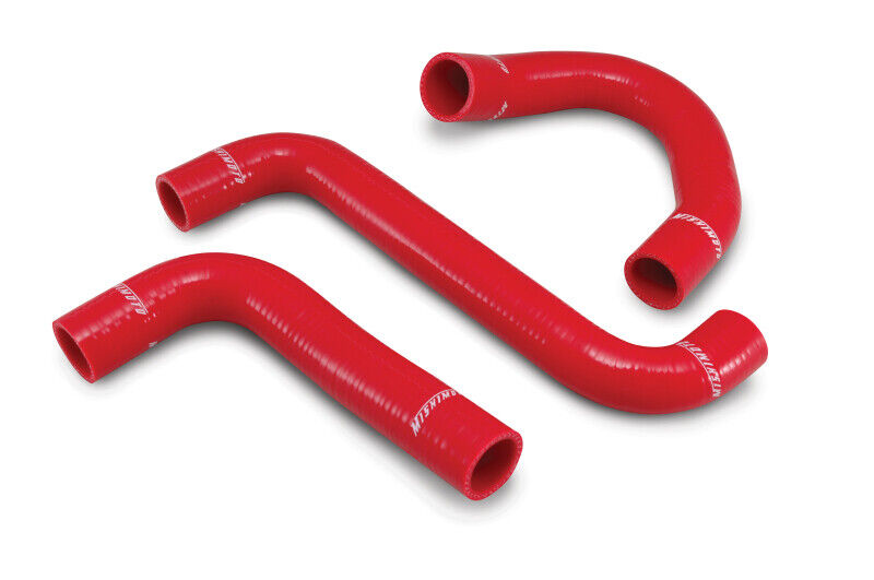 Mishimoto MMHOSE-GTO-04RD Red Silicone Radiator Hose Kit for 2004 Pontiac GTO