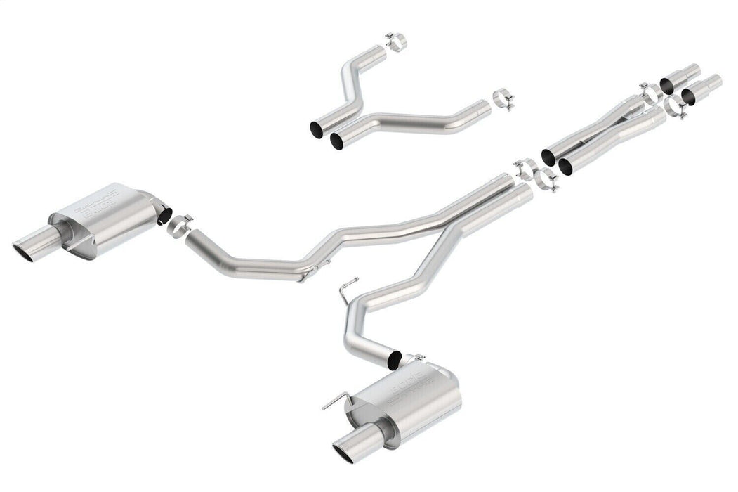 Borla 140629 S-Type Exhaust System Fits 2015-2017 Mustang GT