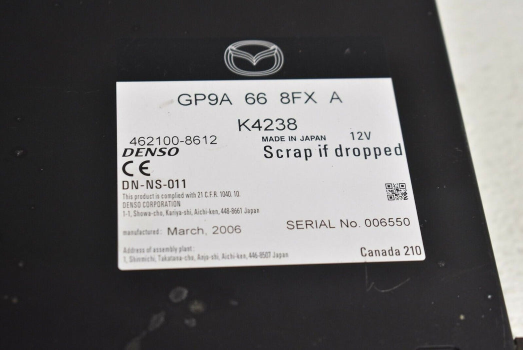2006 2007 Mazdaspeed6 Navigation DVD Player Speed 6 MS6 06 07