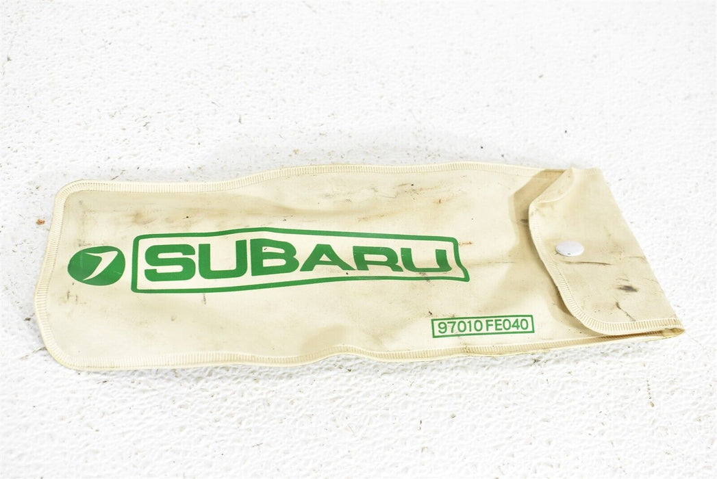 2002-2007 Subaru Impreza WRX STI Spare Tire Tool Bag Only 97010FE040 OEM 02-07