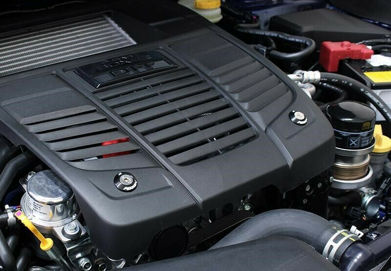 Perrin Engine Cover Lock Down Black Washers for 15-20 Subaru WRX