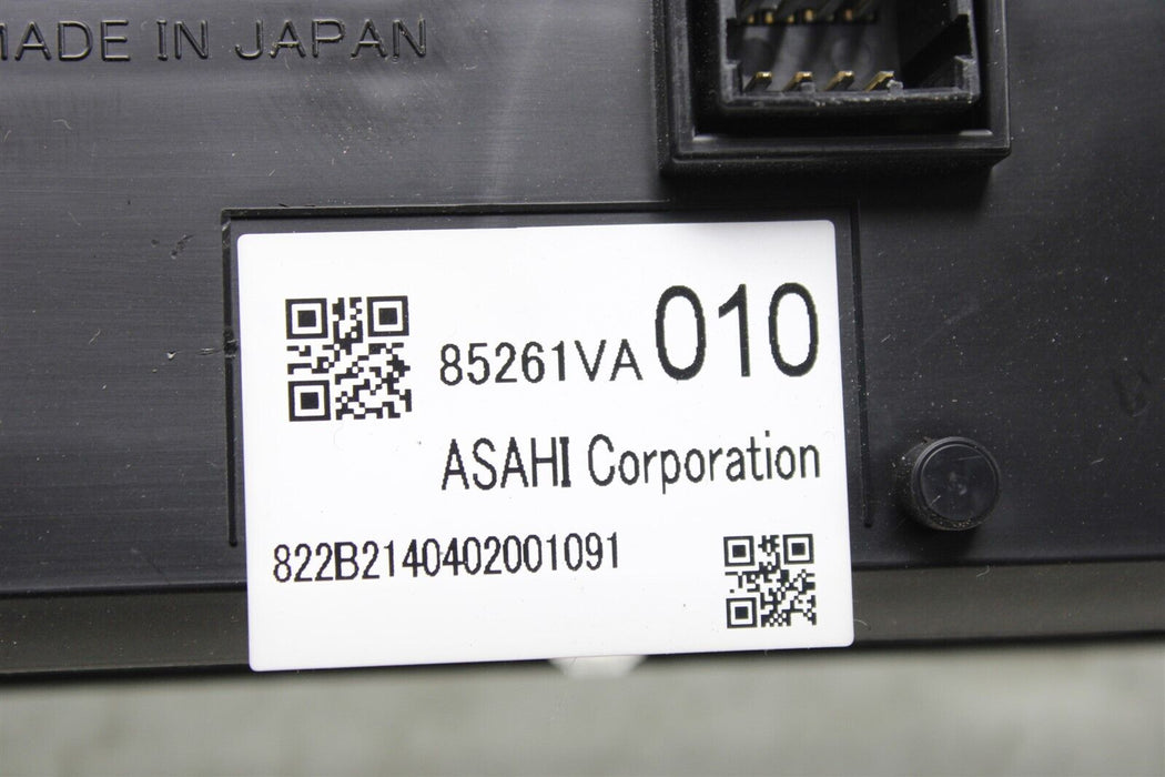 2015 Subaru WRX Multi Display Unit 85261VA010 Factory OEM 15-17