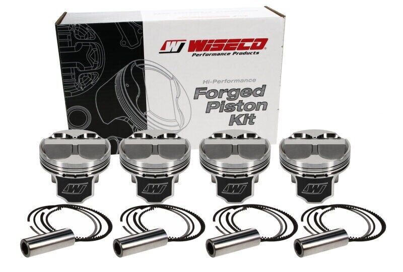 Wiseco 4v Domed +8cc STRUTTED 88.0MM Piston Shelf Stock Kit for Acura