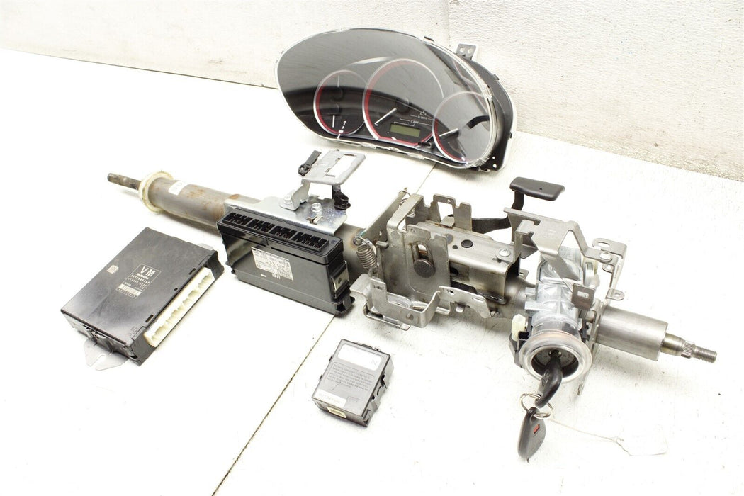 2013 Subaru WRX STI Steering Column ECU Key Speedometer Combo 13