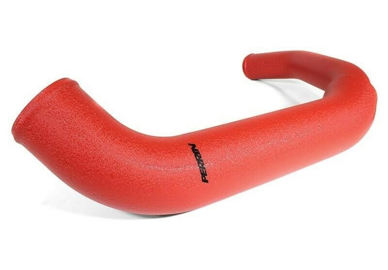 Perrin Aluminum Charge Pipe Red for 2015-2020 Subaru WRX FA20DIT Engine