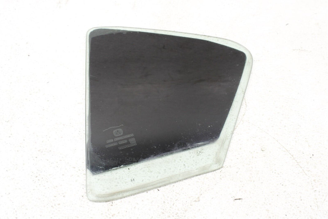 2012-2015 Honda Civic Si Quarter Vent Window Glass Rear Left Driver Sedan 12-15