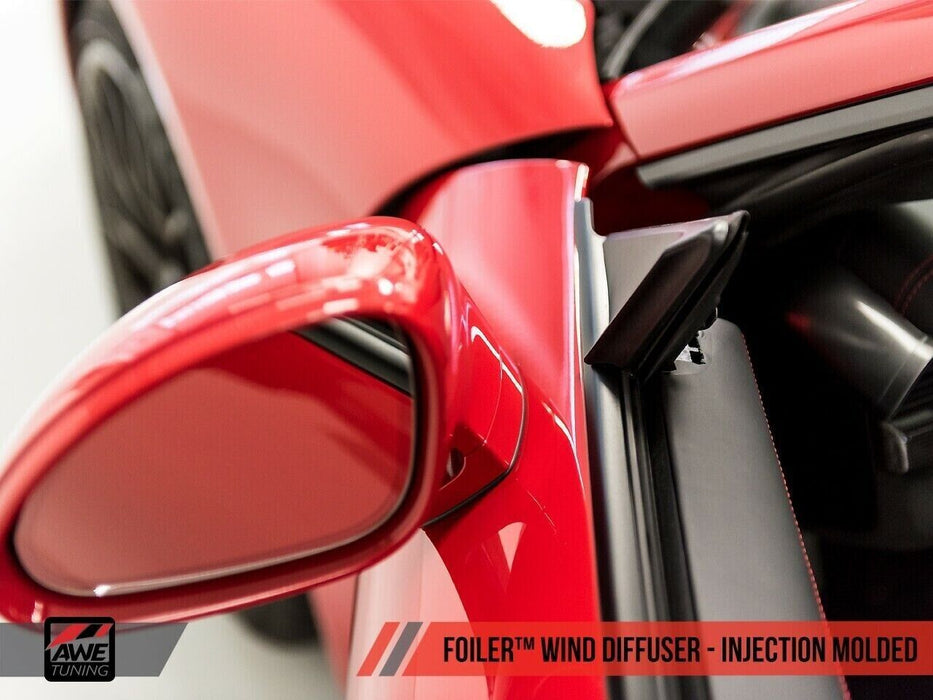 AWE Tuning Foiler Wind Diffuser for Porsche Boxster Cayman 911 718 981 991 NEW