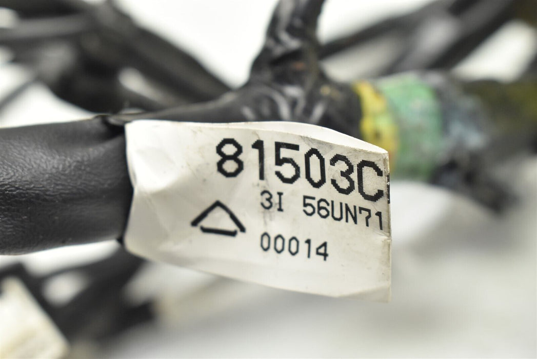 2013-2017 Scion FR-S Rear Wiring Harness Wires 81503CA010 Subaru BRZ 13-17