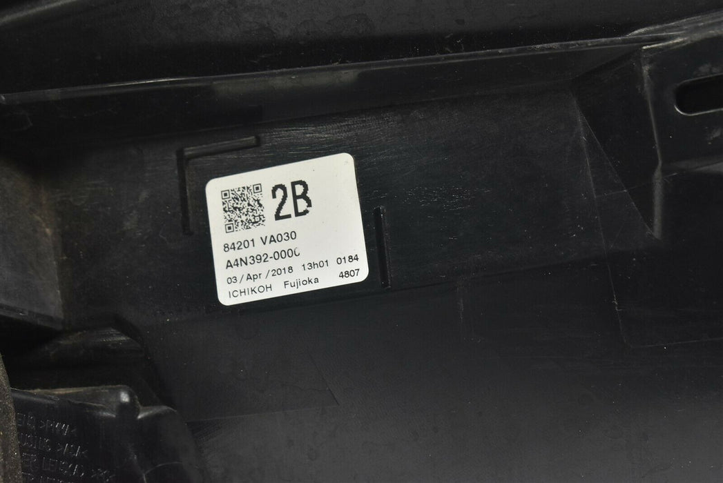 2015-2019 Subaru WRX STI Driver Rear Left Tail Brake Light 84201VA030 OEM 15-19