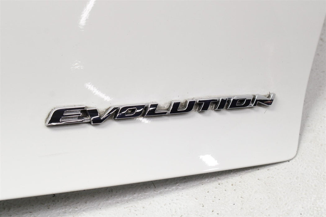 08-15 Mitsubishi Evolution X Trunk Lid EVO Factory OEM 2008-2015