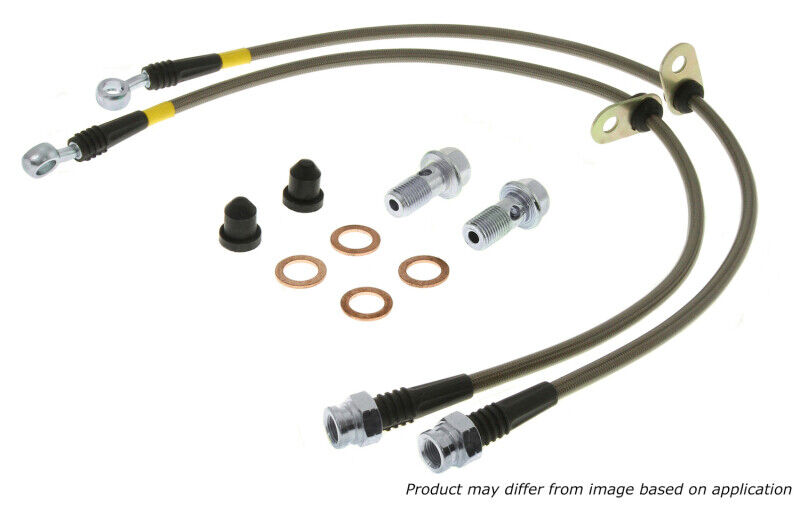 Brake Hydraulic Hose-Line Kit Front Stoptech 950.44003