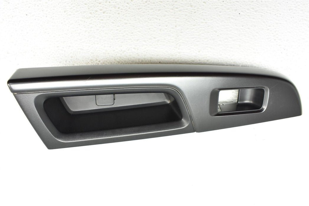 15-18 Subaru WRX STI Window Switch Trim Rear Right Passenger RH 2015-2018