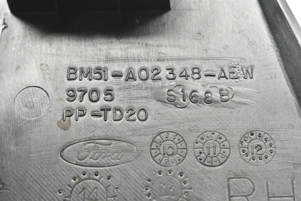 2013-2017 Ford Focus ST Right Lower Kick Panel Trim BM51-A02348 OEM 13-17