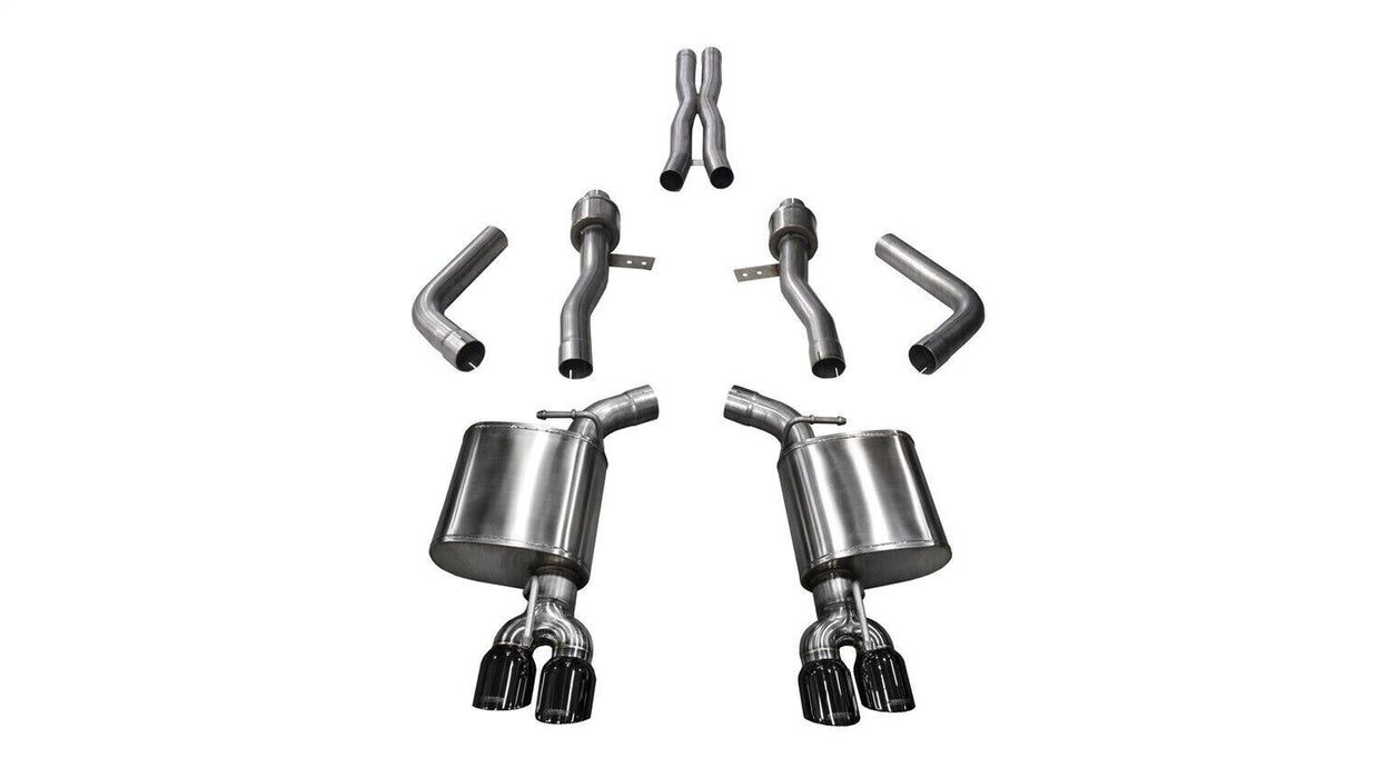 Corsa Performance 14987BLK Sport Exhaust System Fits 15-23 Challenger