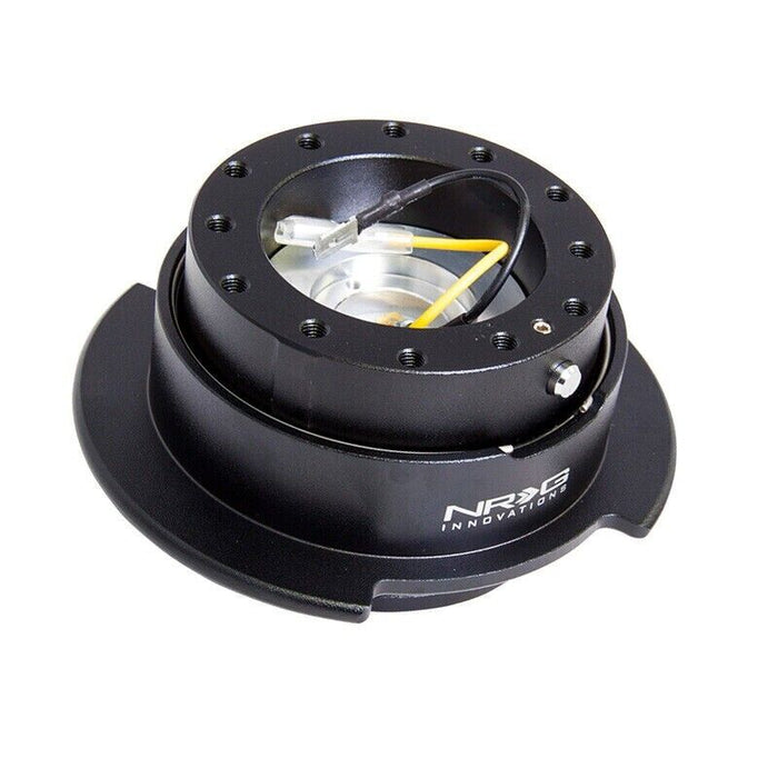 NRG Steering Wheel Quick Release Gen 2.5 (Black w/ Black Ring) SRK-250BK
