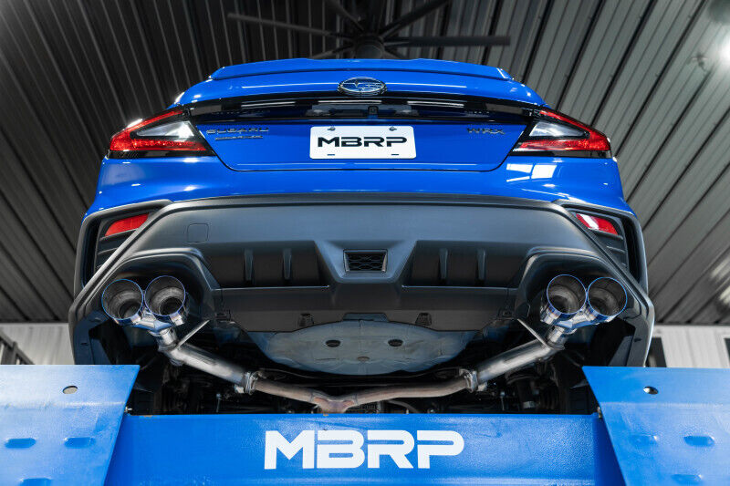 MBRP S48103CF Armor Pro Exhaust System Fits 2022-2024 WRX