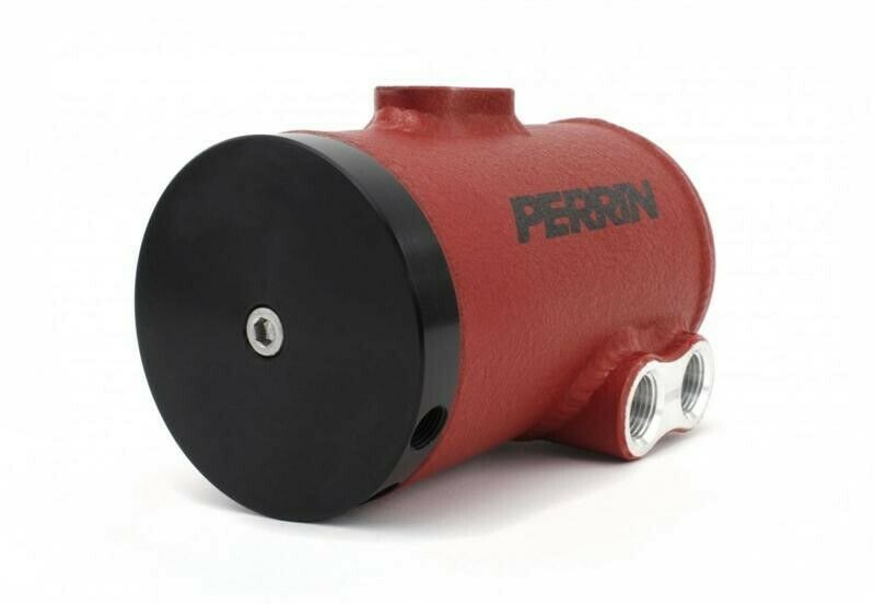 Perrin AOS Air Oil Separator Kit Red for 08-14 WRX & STI PSP-ENG-606RD