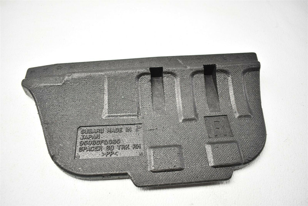 2008-2014 Subaru WRX STI SEDAN Right Interior Trunk Cargo Foam Panel OEM 08-14