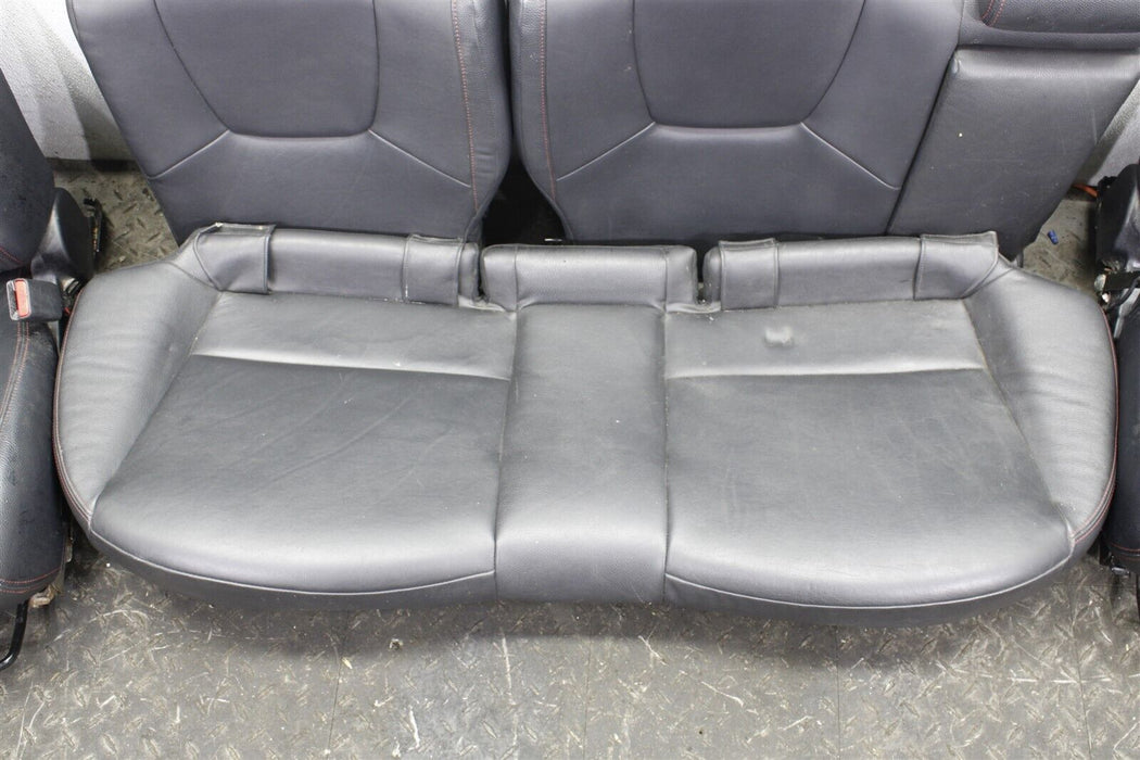 2008-2014 Subaru WRX STI Sedan Limited Leather Seat Set Front Rear 08-14