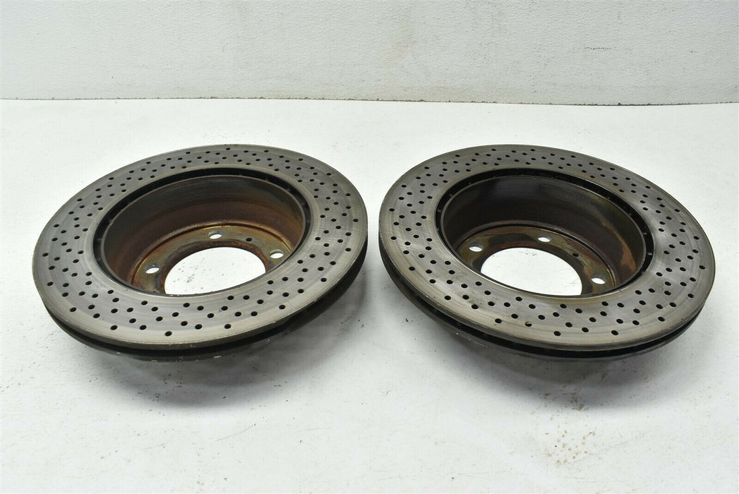 2013-2016 Porsche Boxster Rear Rotor Set Rotors 13-16