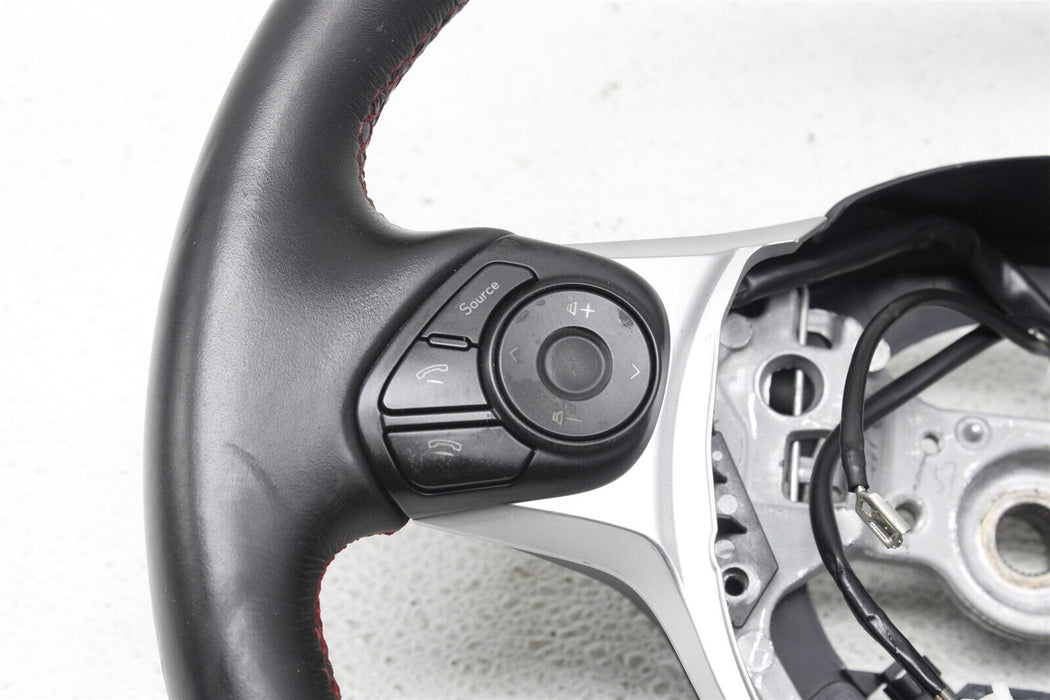 2017-2019 Subaru BRZ FR-S Red Stitched Steering Wheel W/Controls OEM 17-19