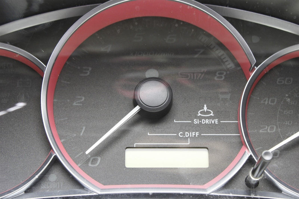 2011 Subaru WRX STI ECU Key Immobilizer Steering Column Speedometer ECM 11