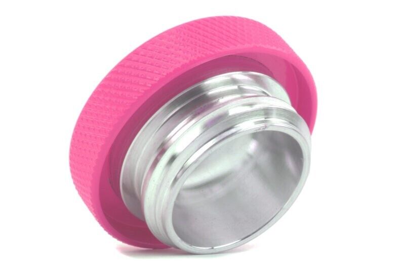 Perrin Performance Hyper Pink Oil Fill Cap Round Style for WRX STI and FRS BRZ
