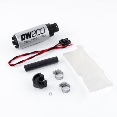 DeatschWerks 9-201-1024 DW200 Series 255lph In-tank Fuel Pump w/ Install Kit