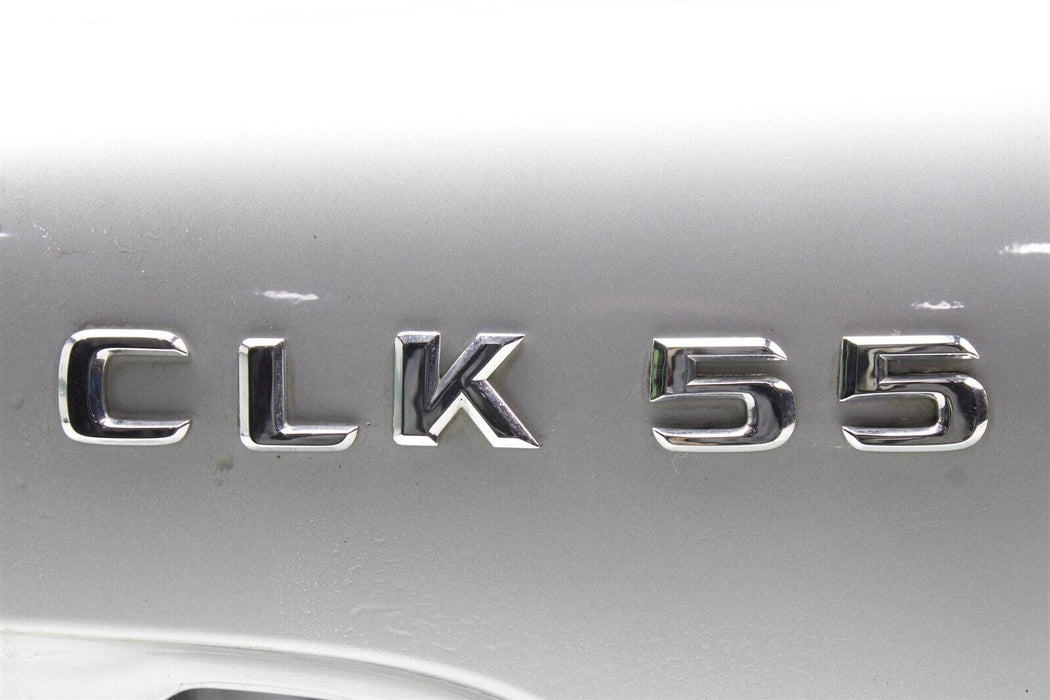 2002 Mercedes CLK55 AMG Convertible Trunk Decklid Silver 98-02
