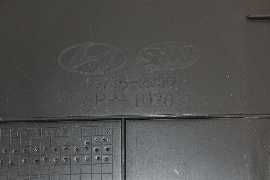 2009-2012 Hyundai Genesis Coupe Trim Partition Cover Panel 85785-2M000 09-12