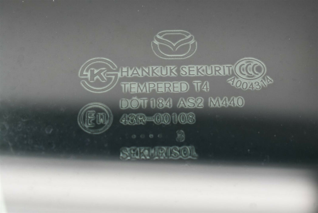2010-2013 Mazdaspeed3 Door Window Glass Front Right Passenger Speed 3 MS3 10-13