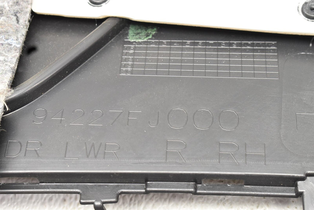 2015-2020 Subaru WRX STI Rear Right Passenger Interior Door Panel RH 15-20