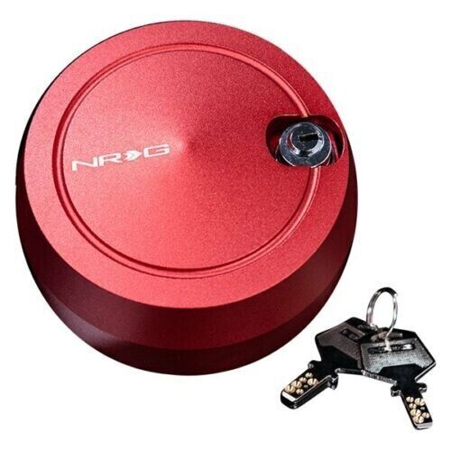 NRG Innovations Free Spin Steering Wheel Quick Release Hub Lock+2 Keys SRK-201RD