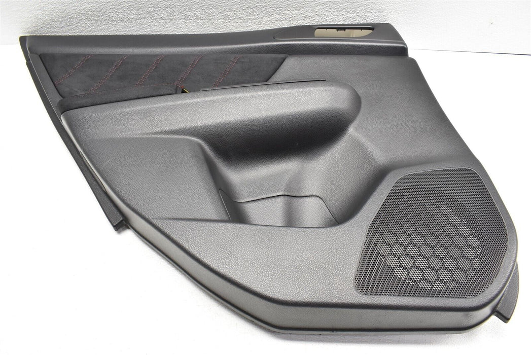 2015-2019 Subaru WRX STI Rear Driver Left Door Panel Card Assembly OEM 15-19
