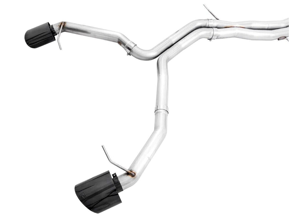 AWE Track Edition Non Resonated Exhaust w/ RS Style Black Tips for Audi B9.5 RS5