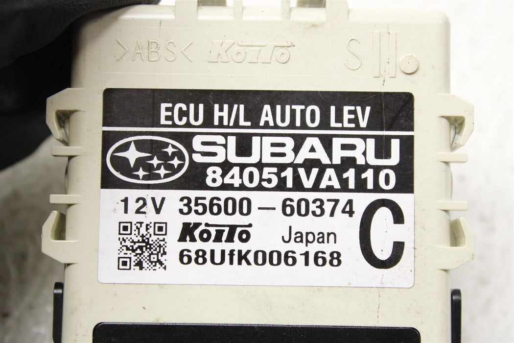 2017 Subaru WRX STI Headlight Level Module Leveling 84051VA110 15-19