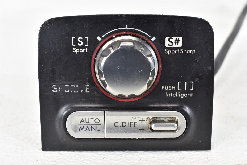 08-14 Subaru WRX STI DCCD Control Switch Panel Trim Controller 2008-2014