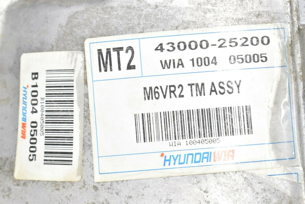 2009-2012 Hyundai Genesis MT Manual Coupe Transmission 43000-25200 M6VR2 09-12