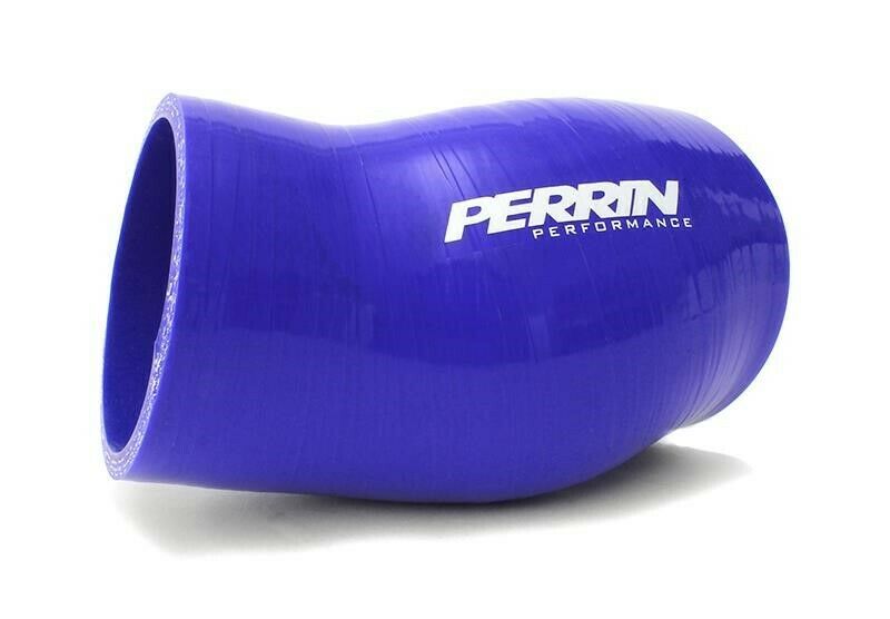 Perrin Top Mount Intercooler Silicone Coupler Blue for Subaru 08-20 WRX