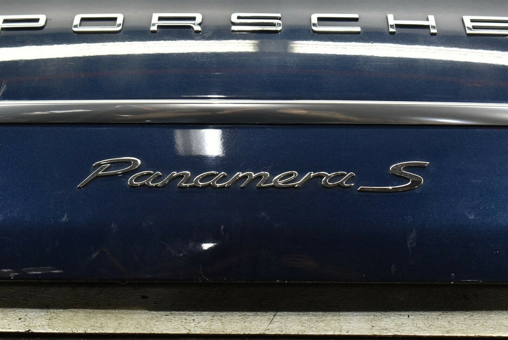 2010-2016 Porsche Panamera Turbo Rear Trunk Lid Hatch With Spoiler 10-16
